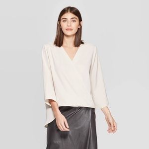 Prologue Wrap Blouse